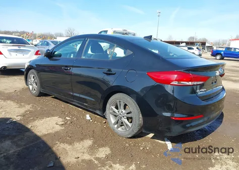 2018 Hyundai Elantra Sel from USA, damaged, VIN 5NPD84LF6JH217560